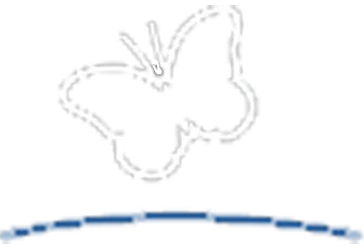 Blue Butterfly Icon