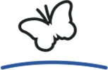 Blue Butterfly Icon